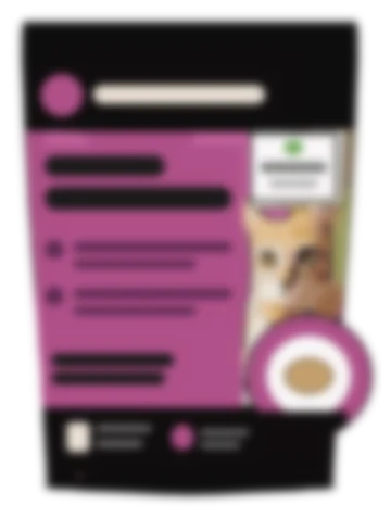 A leading cat multivitamin brand (blurred)
